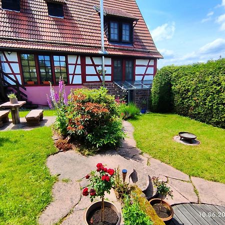 Ferienhaus Marre - Mit Grill, Feuerstelle Und Gartensauna Waldbrunn  エクステリア 写真