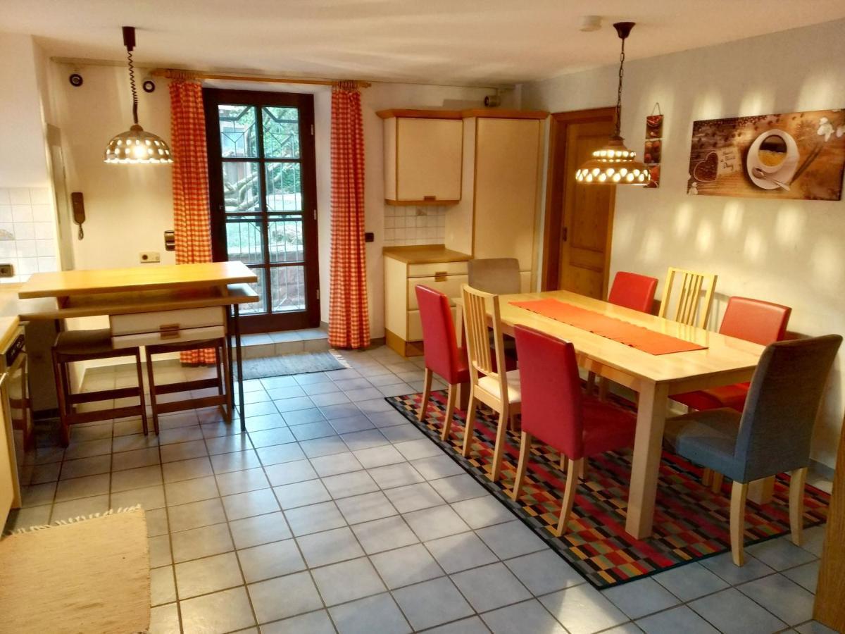 Ferienhaus Marre - Mit Grill, Feuerstelle Und Gartensauna Waldbrunn  エクステリア 写真