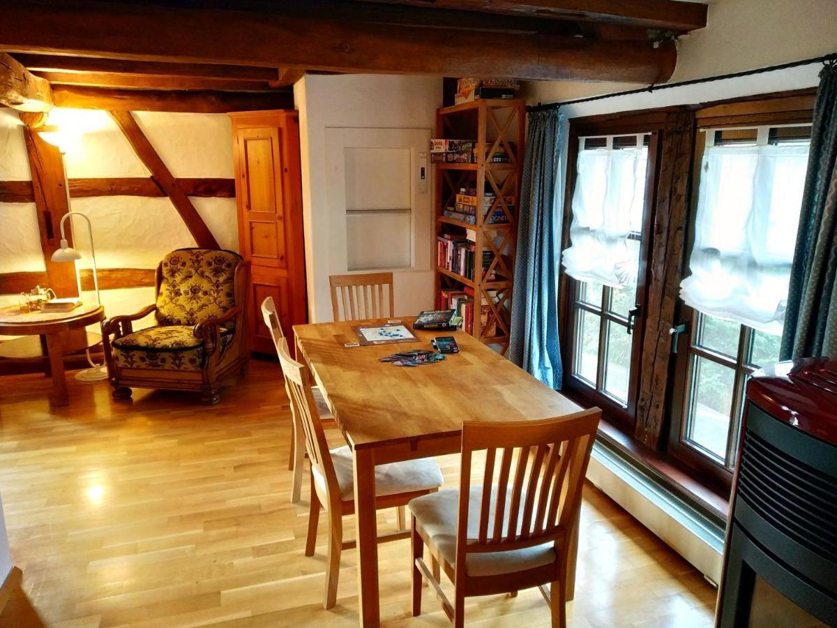 Ferienhaus Marre - Mit Grill, Feuerstelle Und Gartensauna Waldbrunn  エクステリア 写真